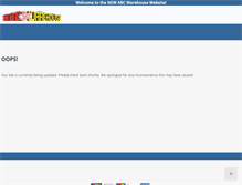 Tablet Screenshot of abcwarehouse.com
